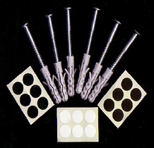 spur fixing kit for uprights