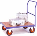 Timber and Ply Decked Platform Truck