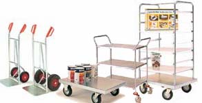 Galvanized and Zinc plated trucks and trolleys - shop oniline